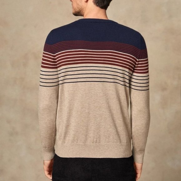 Brown Mens Sweater - Picture 3 of 4